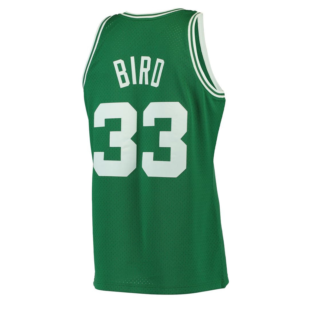 Boston Celtics Larry Bird Mitchell & Ness Hardwood Classics Swingman Jersey - Kelly Green