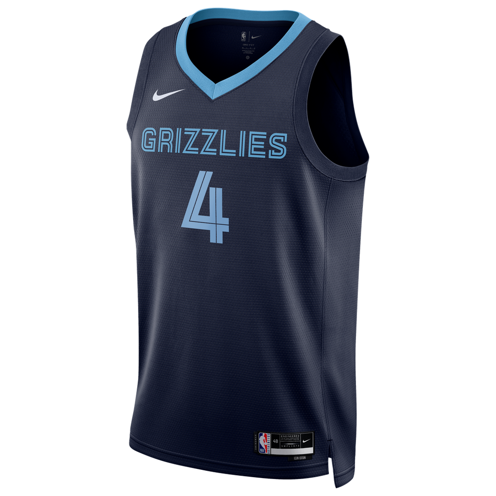 Memphis Grizzlies Walter Clayton Jr. Nike Unisex Swingman Jersey - Icon Edition - Navy