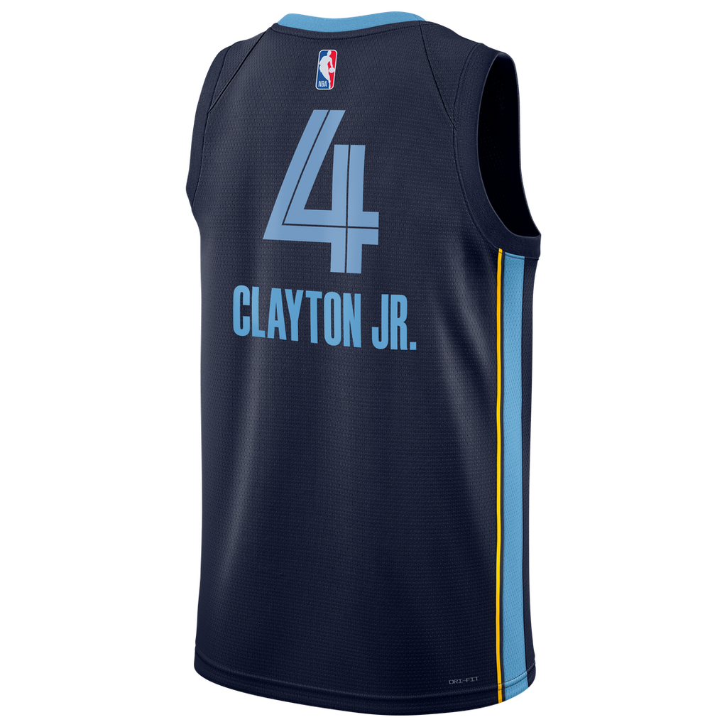 Memphis Grizzlies Walter Clayton Jr. Nike Unisex Swingman Jersey - Icon Edition - Navy