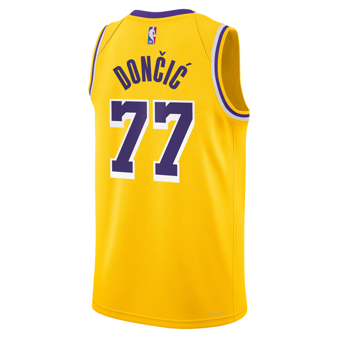 Los Angeles Lakers Luka Dončić Nike Unisex Swingman Jersey - Icon Edition - Gold
