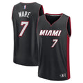 Miami Heat Kel'el Ware Fanatics Youth Fast Break Replica Player Jersey - Icon Edition - Black