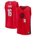 Portland Trail Blazers Yang Hansen Fanatics Fast Break Replica Jersey - Red - Statement Edition