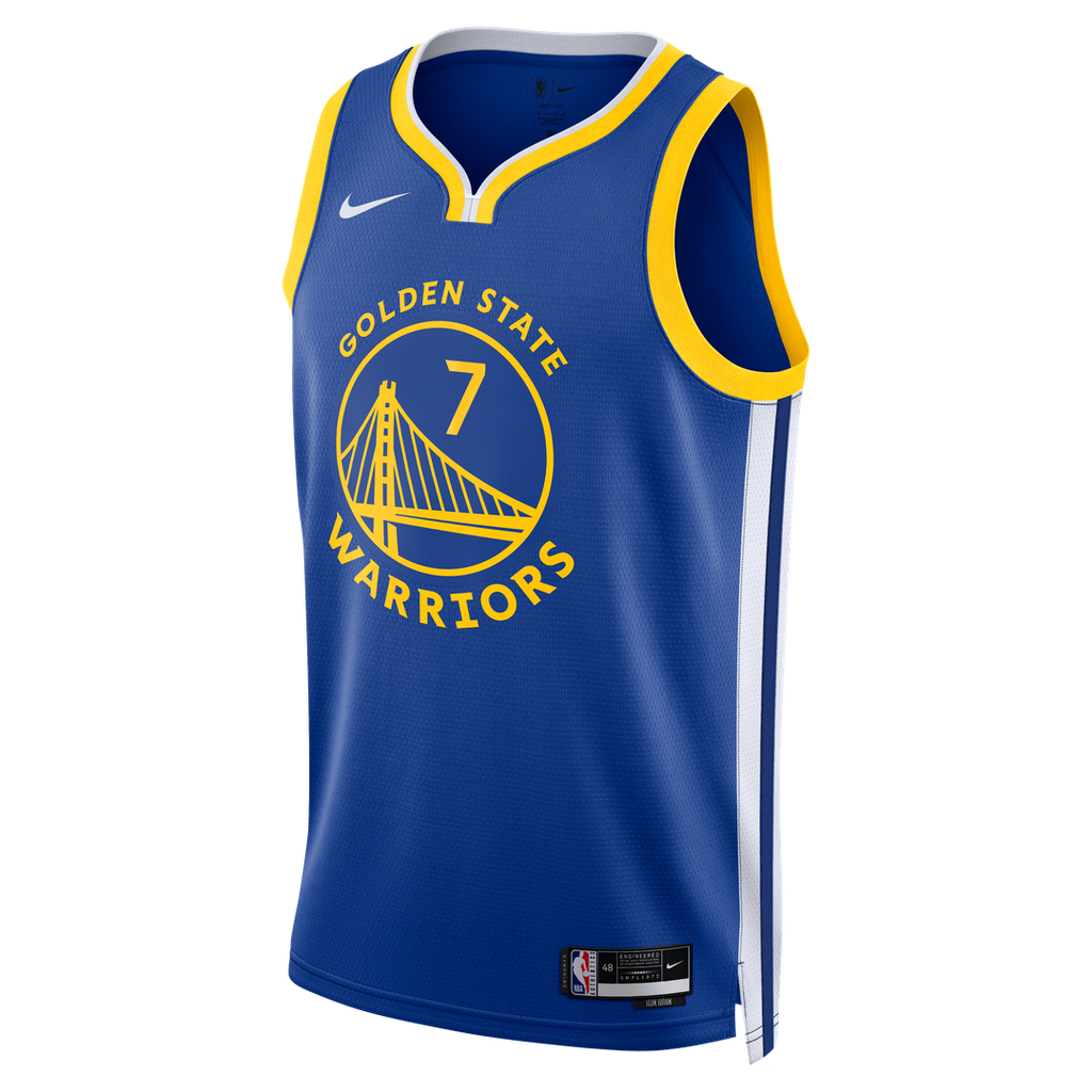 Golden State Warriors Kristaps Porziņģis Nike Unisex Swingman Jersey - Icon Edition - Royal