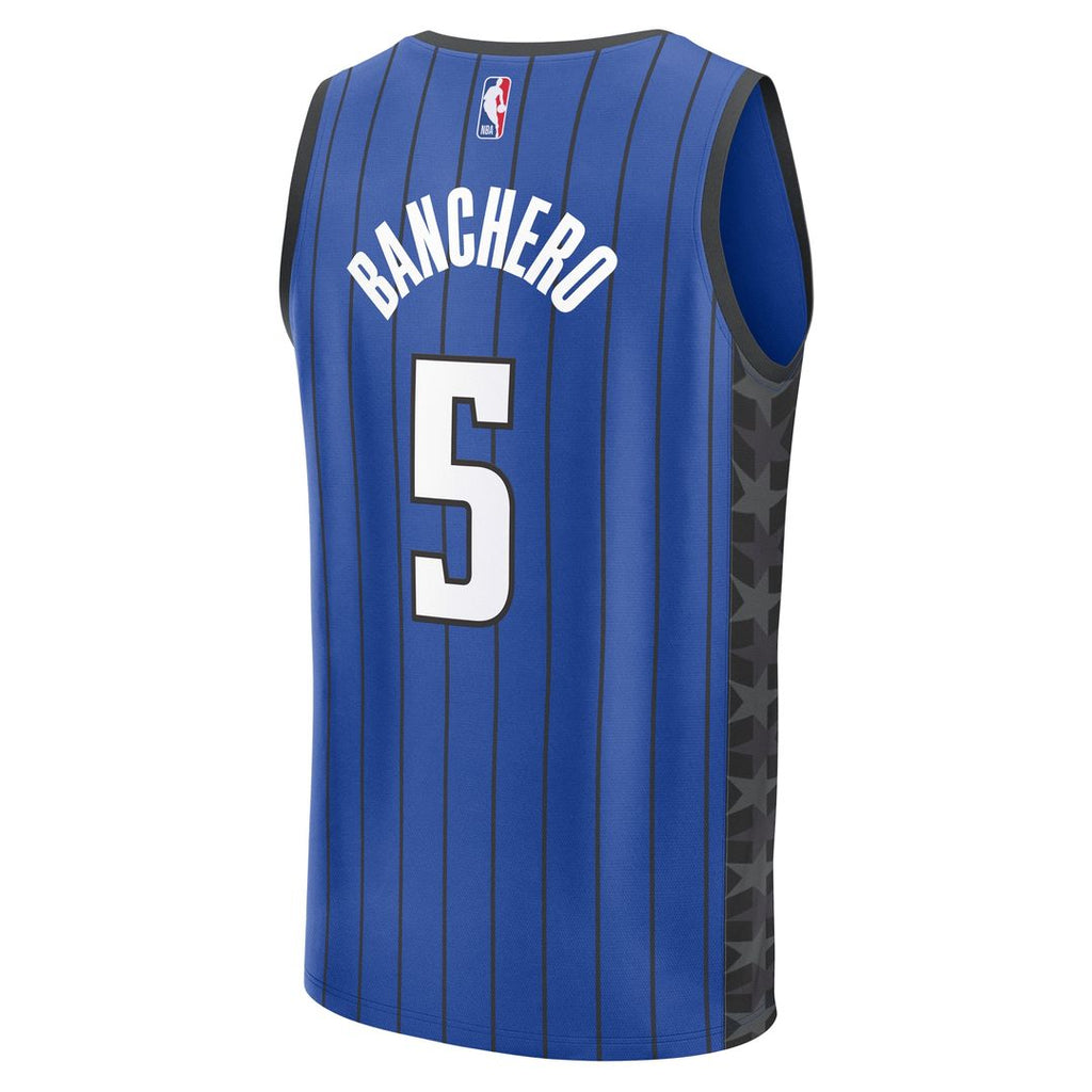 Orlando Magic Paolo Banchero Fanatics Youth Fast Break Replica Player Jersey - Statement Edition - Blue