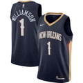 New Orleans Pelicans Zion Williamson Nike Swingman Jersey - Navy - Icon Edition