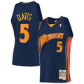 Golden State Warriors Baron Davis Mitchell & Ness 2006/07 Hardwood Classics Swingman Jersey - Navy