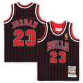 Chicago Bulls Michael Jordan Mitchell & Ness Infant 1996/97 Hardwood Classics Authentic Jersey - Black