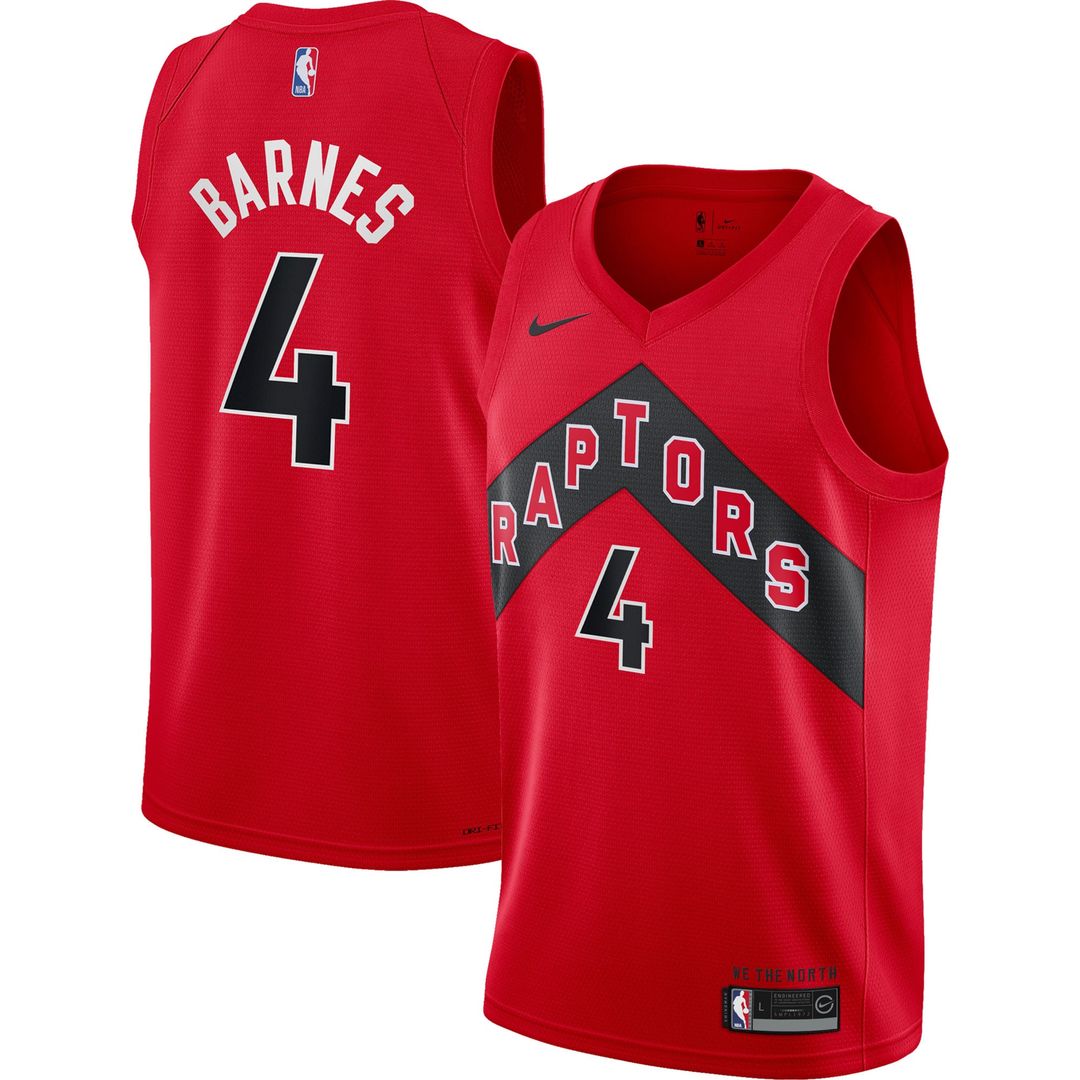 Toronto Raptors Scottie Barnes Nike Youth Swingman Jersey - Association Edition - White