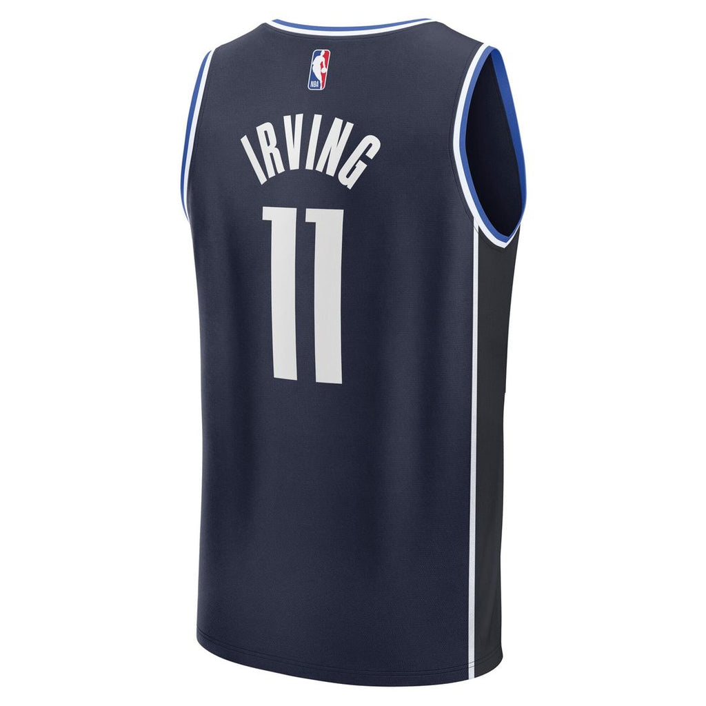 Dallas Mavericks Kyrie Irving Fanatics Fast Break Replica Player Jersey - Statement Edition - Navy