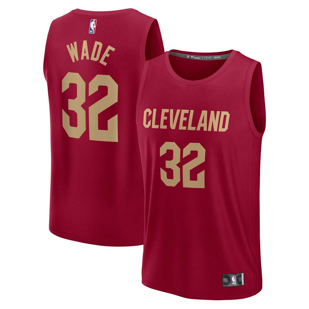 Cleveland Cavaliers Dean Wade Fanatics Youth Fast Break Player Jersey - Icon Edition - Wine