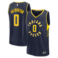 Indiana Pacers Tyrese Haliburton Fanatics Fast Break Replica Jersey - Navy - Icon Edition