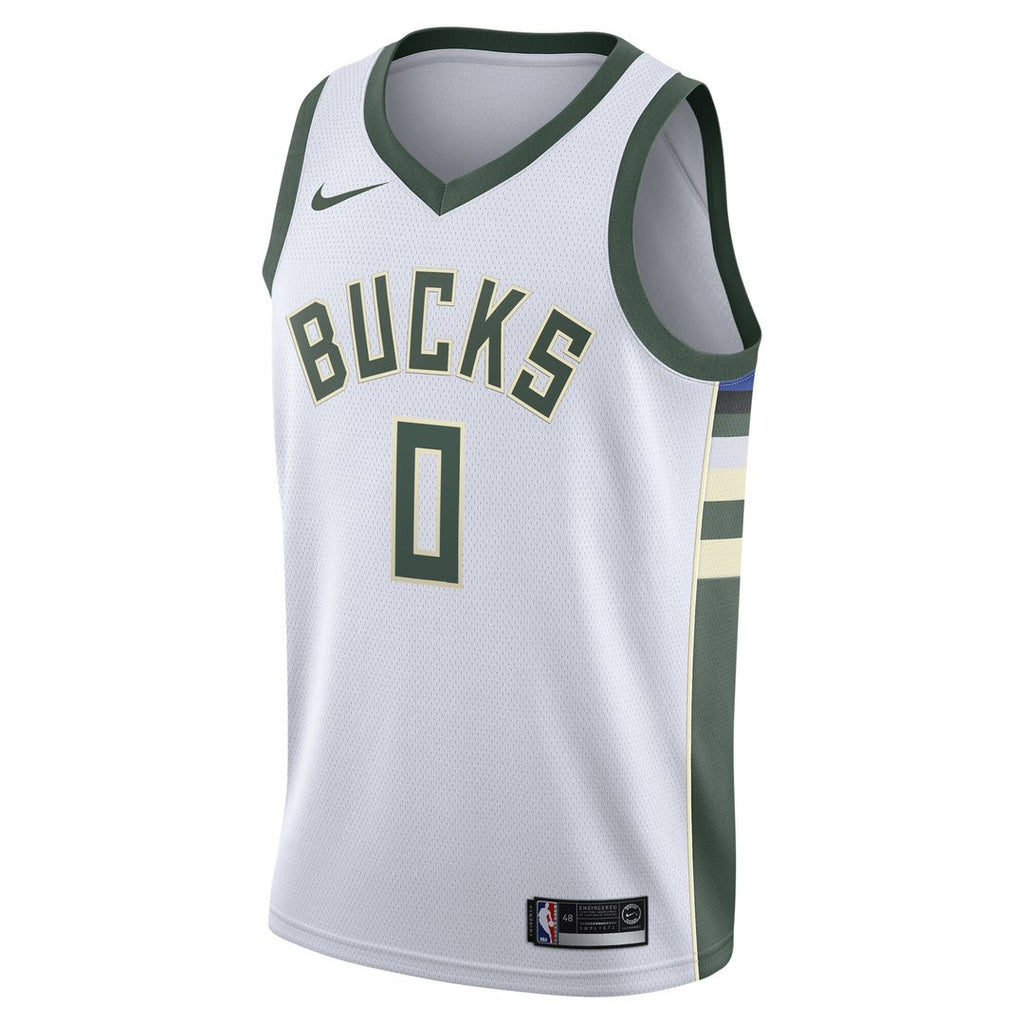 Milwaukee Bucks Damian Lillard Nike Unisex Swingman Player Jersey - Association Edition - White