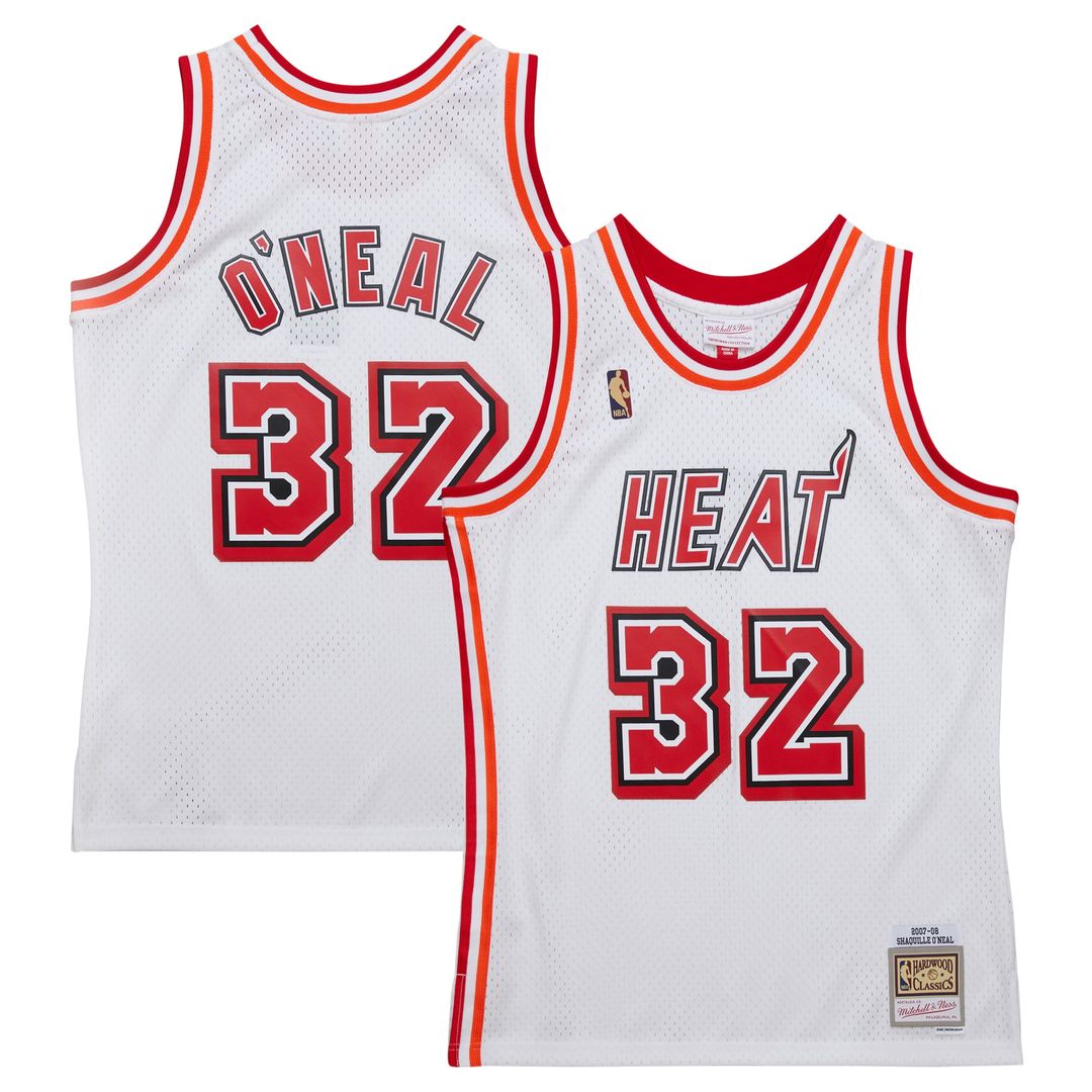 Miami Heat Shaquille O'Neal Mitchell & Ness 2005 - 06 Swingman Jersey - Red
