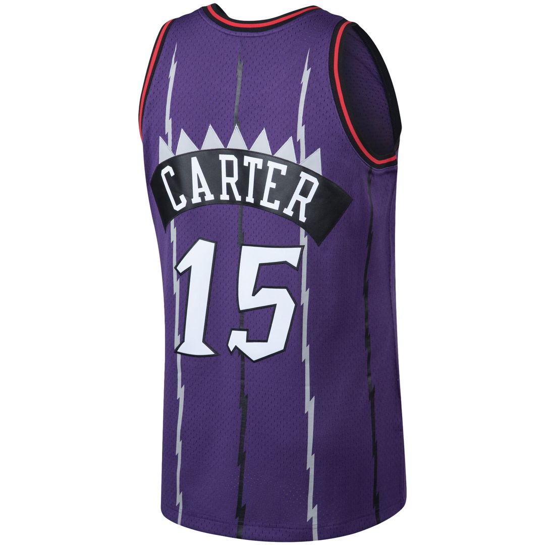 Toronto Raptors Vince Carter Mitchell & Ness 1998/99 Big & Tall Hardwood Classics Swingman Jersey - Purple