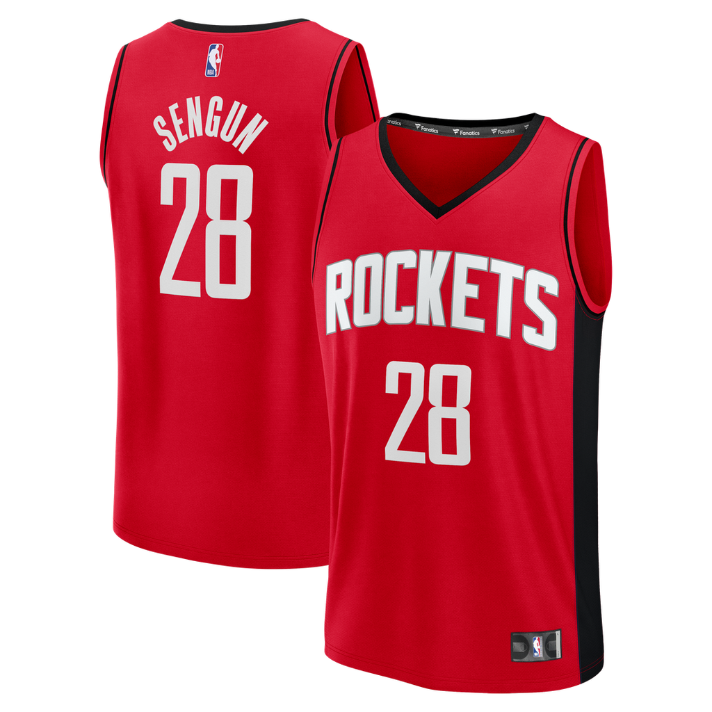 Houston Rockets Alperen Şengün Fanatics Fast Break Replica Jersey - Red - Icon Edition