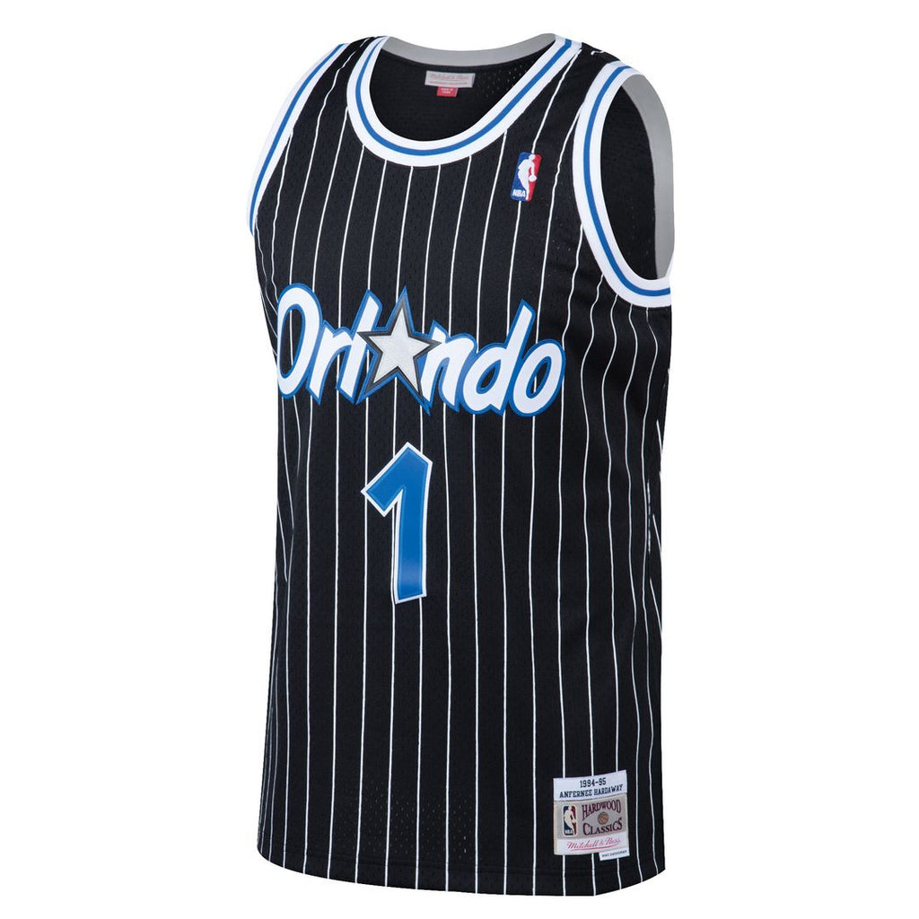 Orlando Magic Penny Hardaway Mitchell & Ness Hardwood Classics Swingman Jersey - Black