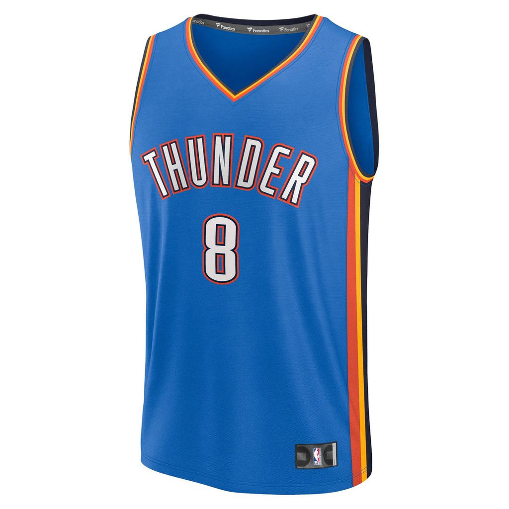 Oklahoma City Thunder Jalen Williams Fanatics Fast Break Replica Player Jersey - Icon Edition - Blue