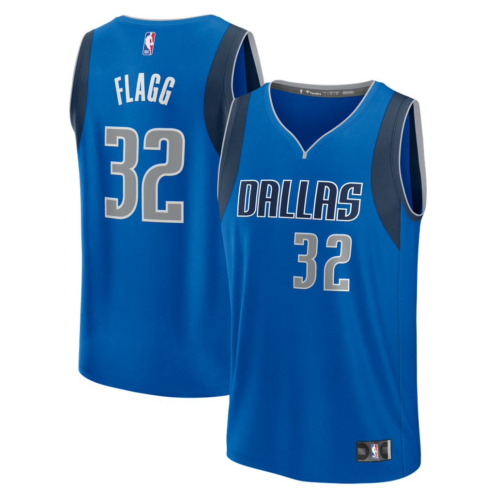 Dallas Mavericks Cooper Flagg Fanatics Youth 2025 NBA Draft First Round Pick Fast Break Replica Jersey - Icon Edition - Blue