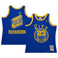 Golden State Warriors Jason Richardson Mitchell & Ness 2004/05 Hardwood Classics Swingman Jersey - Royal
