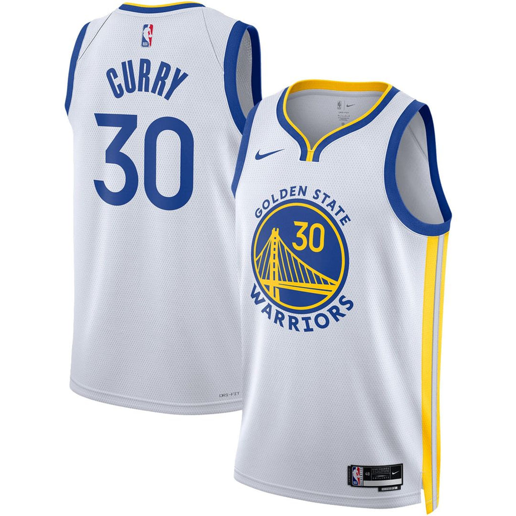 Golden State Warriors Stephen Curry Nike Unisex Swingman Jersey - Association Edition - White