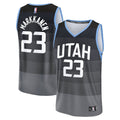 Utah Jazz Lauri Markkanen Fanatics 2025/26 City Edition Fast Break Jersey - Black