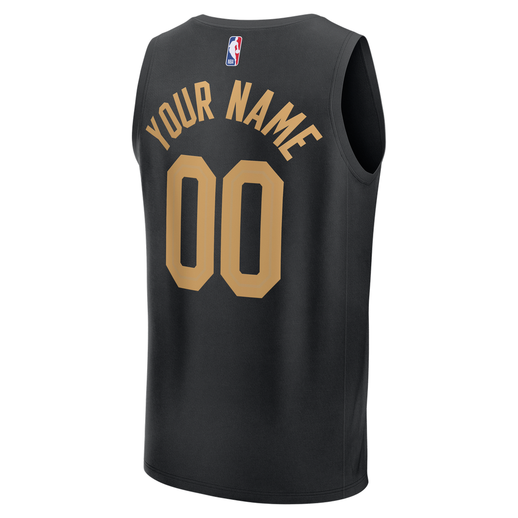 Cleveland Cavaliers Fanatics Youth Fast Break Custom Jersey - Association Edition - White