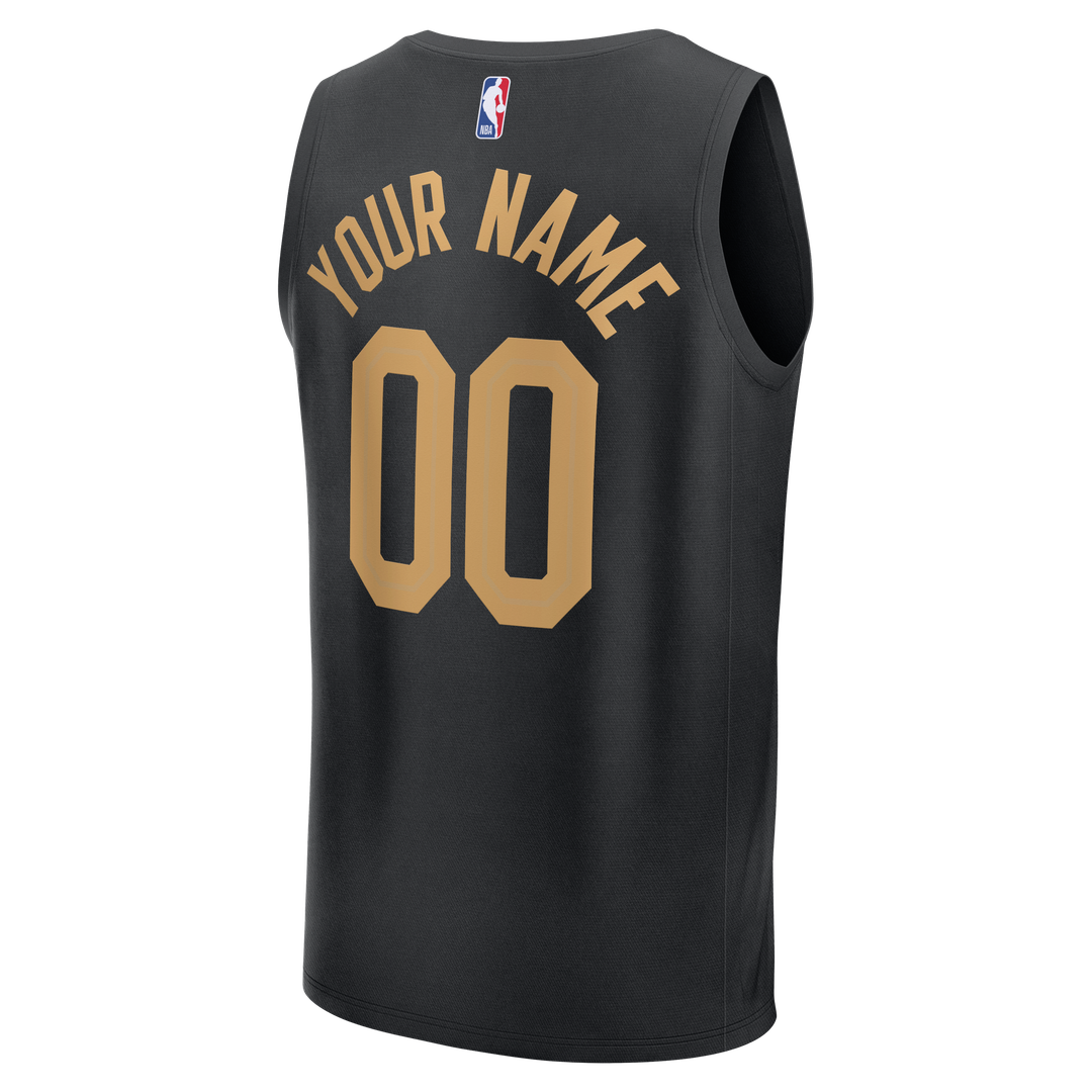 Cleveland Cavaliers Fanatics Youth Fast Break Custom Jersey - Association Edition - White