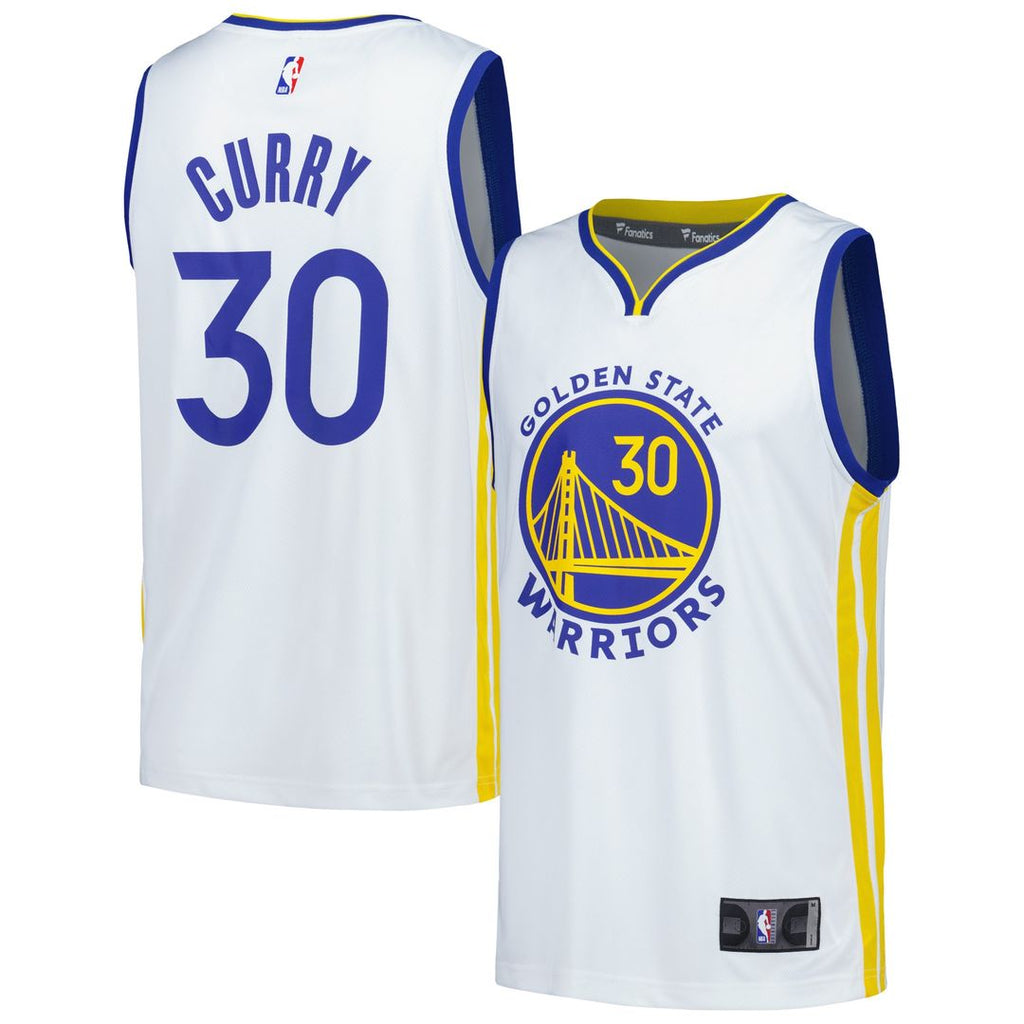Golden State Warriors Stephen Curry Fanatics Fast Break Replica Player Jersey - Association Edition - White