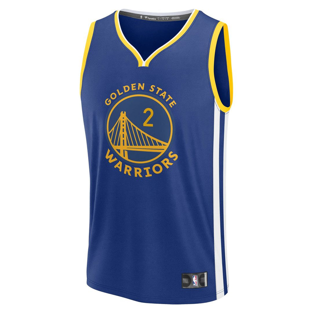 Golden State Warriors Brandin Podziemski Fanatics Fast Break Replica Player Jersey - Icon Edition - Royal