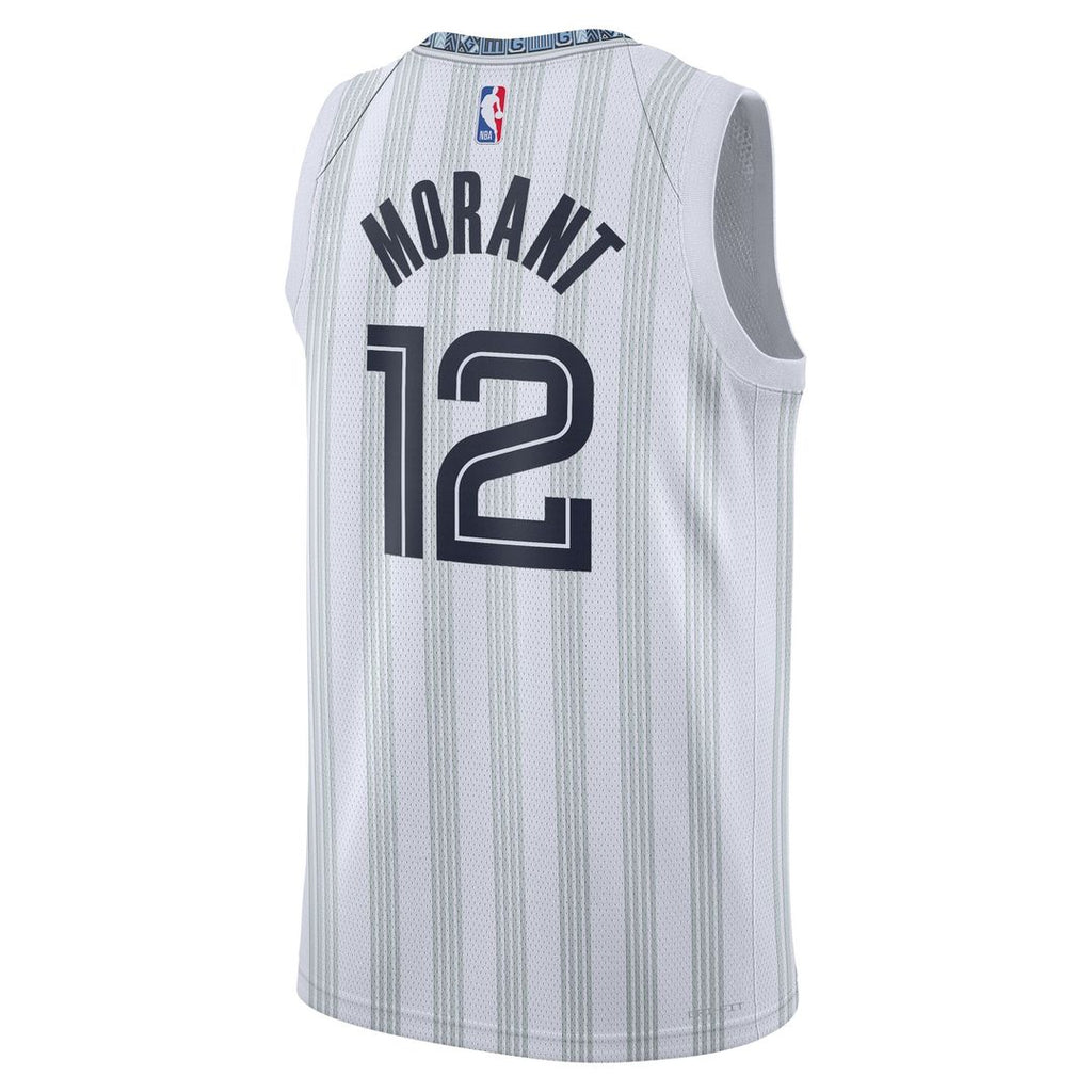 Memphis Grizzlies Ja Morant Nike Unisex 2025/26 Swingman Jersey - White - City Edition
