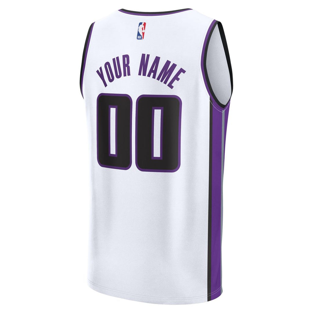 Sacramento Kings Fanatics Fast Break Custom Jersey - Statement Edition - Purple