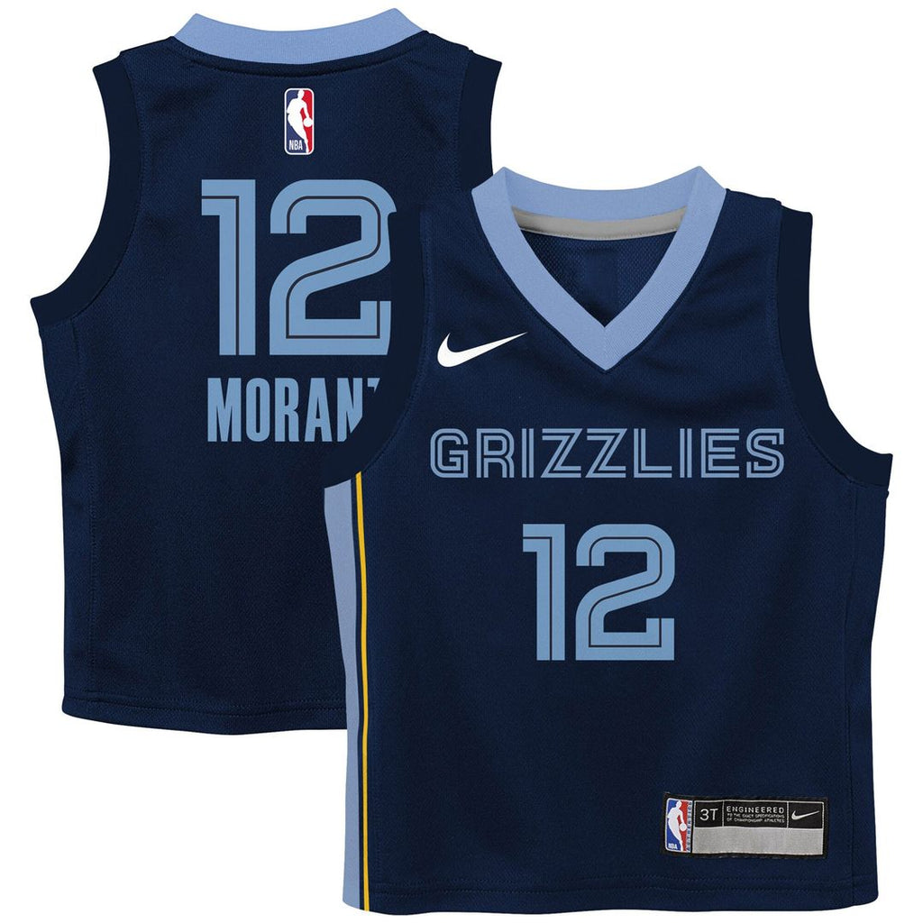 Memphis Grizzlies Ja Morant Nike Preschool Swingman Player Jersey - Icon Edition - Navy