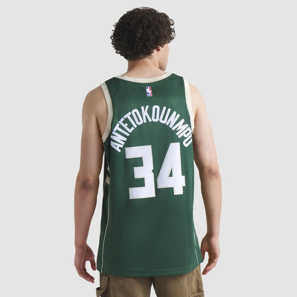 Milwaukee Bucks Giannis Antetokounmpo Nike Unisex Swingman Jersey - Association Edition - White