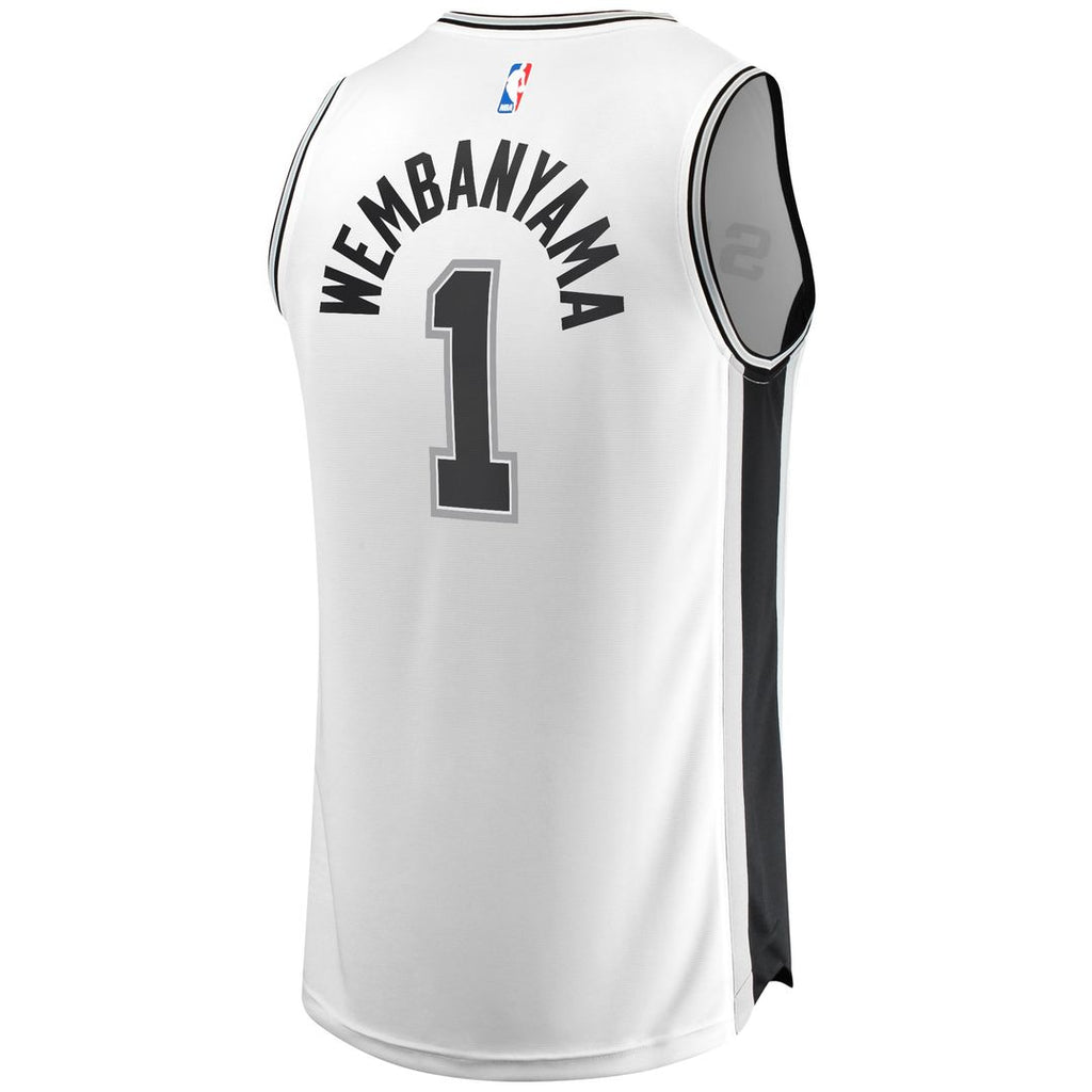 San Antonio Spurs Victor Wembanyama Fanatics Fast Break Replica Player Jersey - Association Edition - White