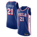 Philadelphia 76ers Joel Embiid Nike Authentic Jersey - Icon Edition - Royal
