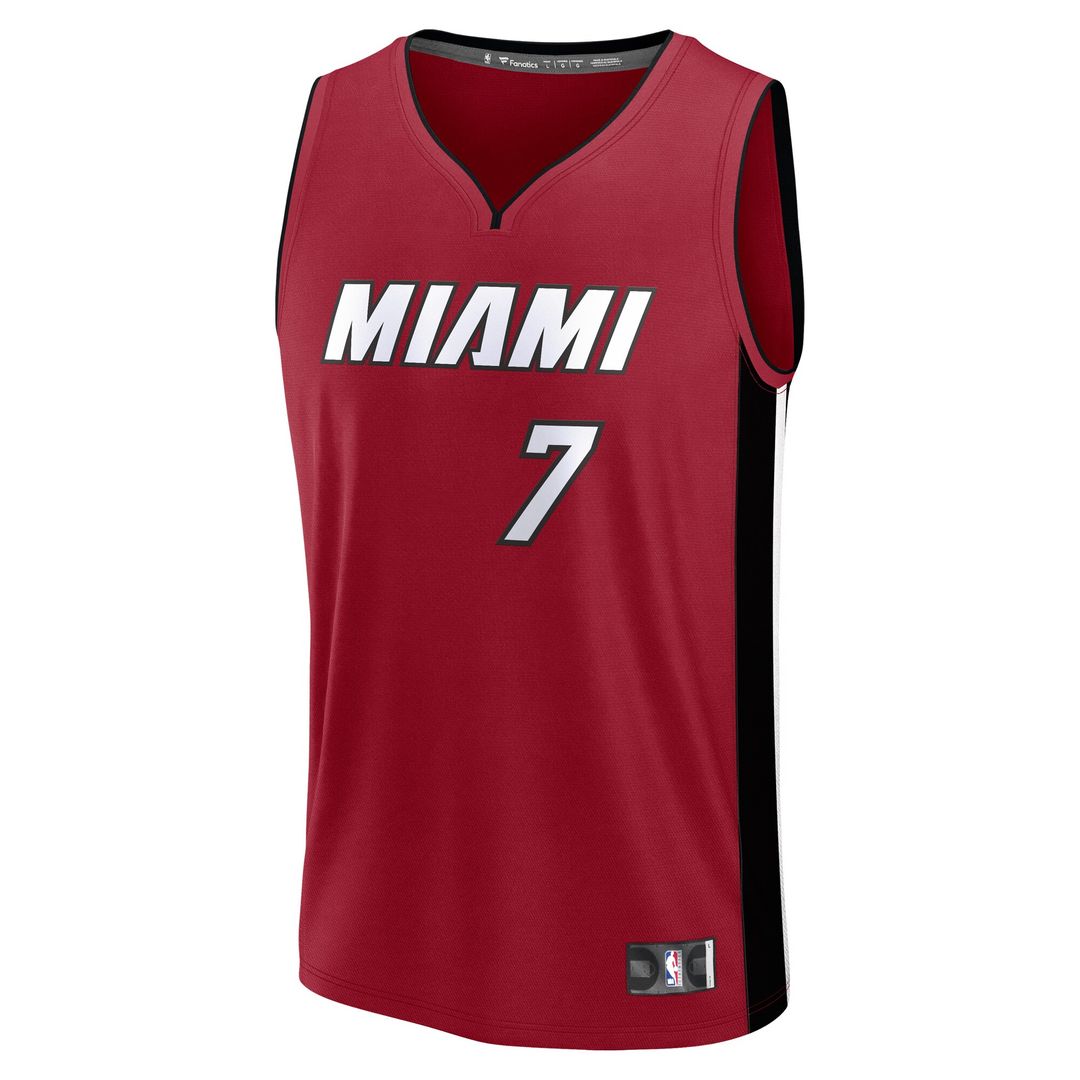 Miami Heat Kel'el Ware Fanatics Fast Break Player Jersey - Statement Edition - Red