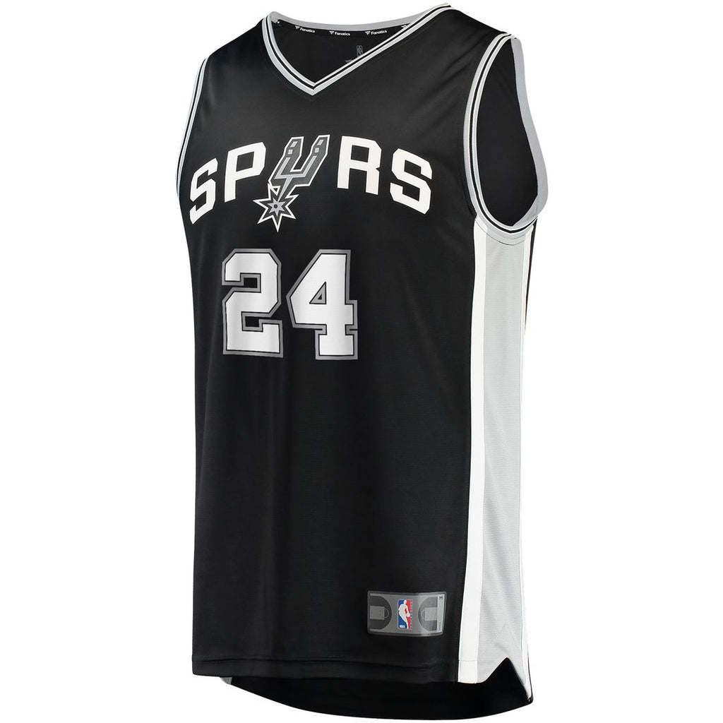 San Antonio Spurs Devin Vassell Fanatics Fast Break Replica Jersey - Icon Edition - Black