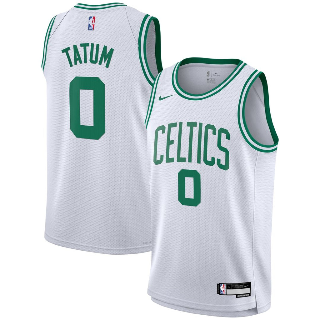 Boston Celtics Jayson Tatum Nike Youth Swingman Jersey - Association Edition - White
