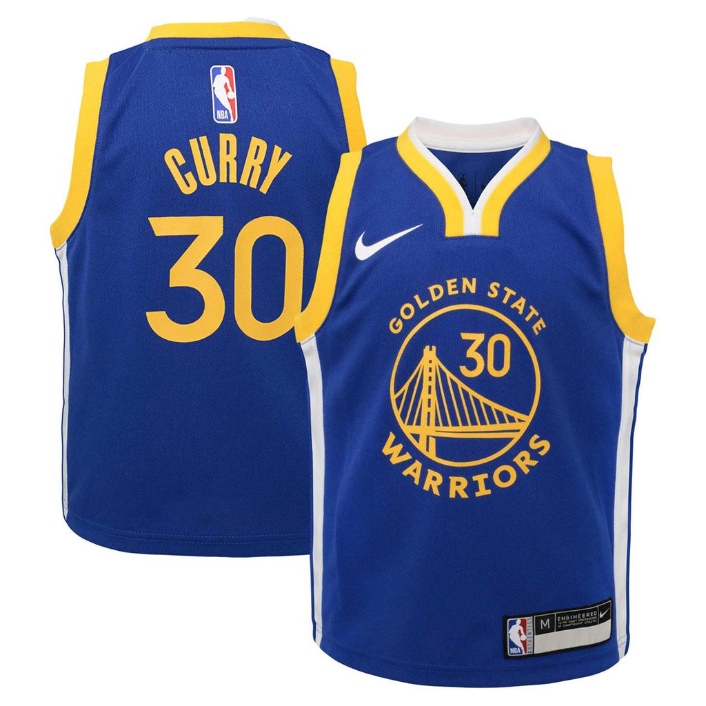 Golden State Warriors Stephen Curry Nike Preschool Dri - FIT Swingman Player Jersey - Icon Edition - Royal