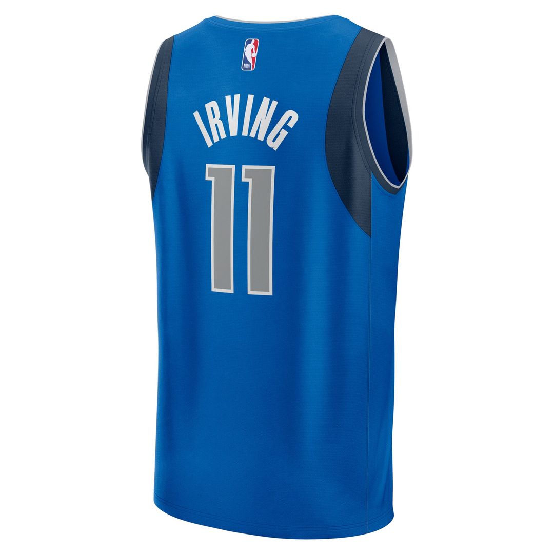 Dallas Mavericks Kyrie Irving Fanatics Youth Fast Break Replica Player Jersey - Icon Edition - Blue