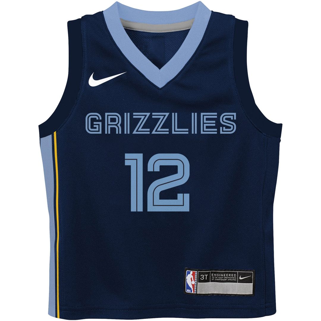 Memphis Grizzlies Ja Morant Nike Toddler Swingman Player Jersey - Icon Edition - Navy