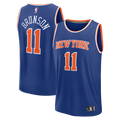 New York Knicks Jalen Brunson Fanatics Youth Fast Break Replica Player Jersey - Icon Edition - Blue