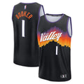 Phoenix Suns Devin Booker Fanatics 2025/26 City Edition Fast Break Jersey - Black