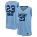 Memphis Grizzlies Cedric Coward Fanatics Fast Break Replica Player Jersey - Statement Edition - Light Blue