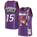 Toronto Raptors Vince Carter Mitchell & Ness Youth 1998/99 Hardwood Classics Swingman Throwback Jersey - Purple