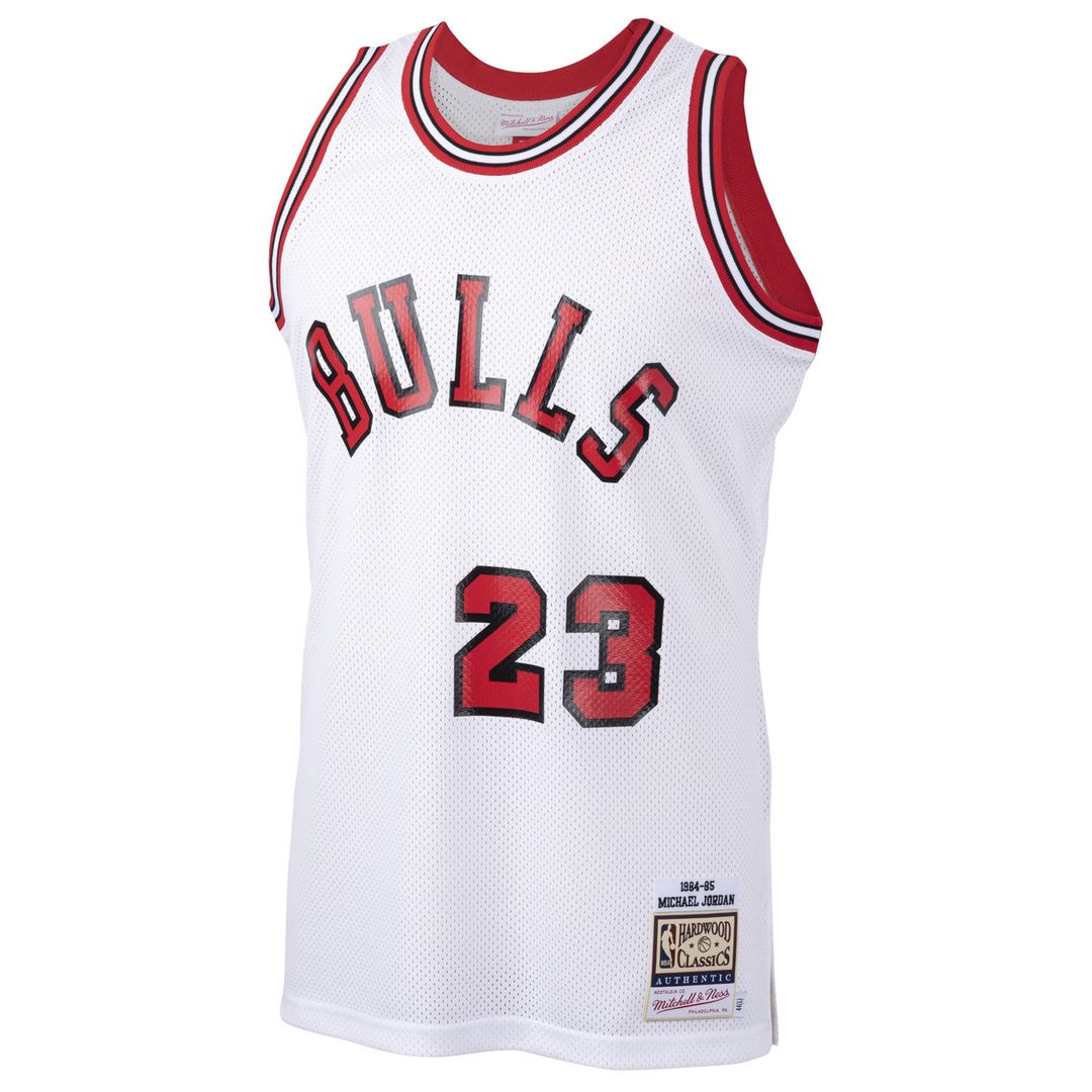 Chicago Bulls Michael Jordan Mitchell & Ness 1984/85 Hardwood Classics Rookie Authentic Jersey - White