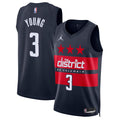 Washington Wizards Trae Young Jordan Brand Unisex Swingman Jersey - Statement Edition - Navy