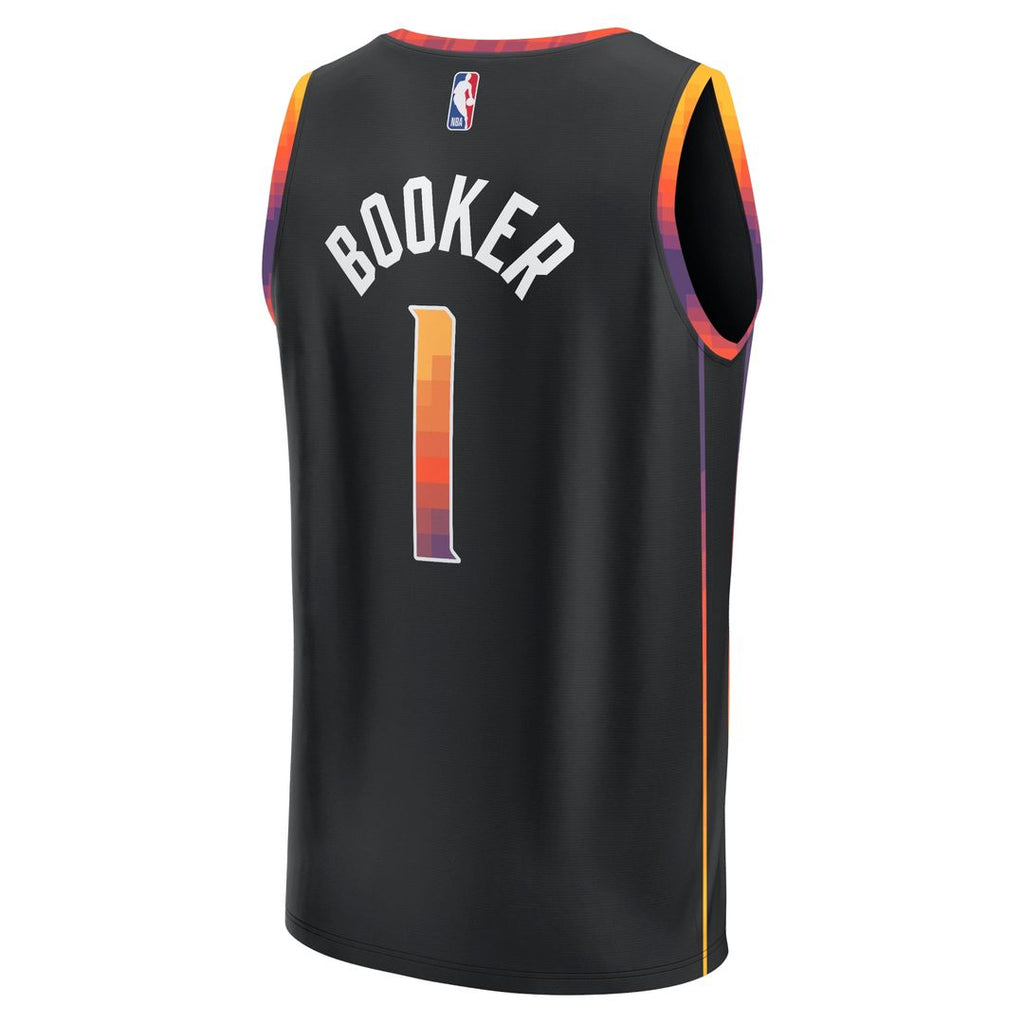 Phoenix Suns Devin Booker Fanatics Fast Break Replica Player Jersey - Statement Edition - Black