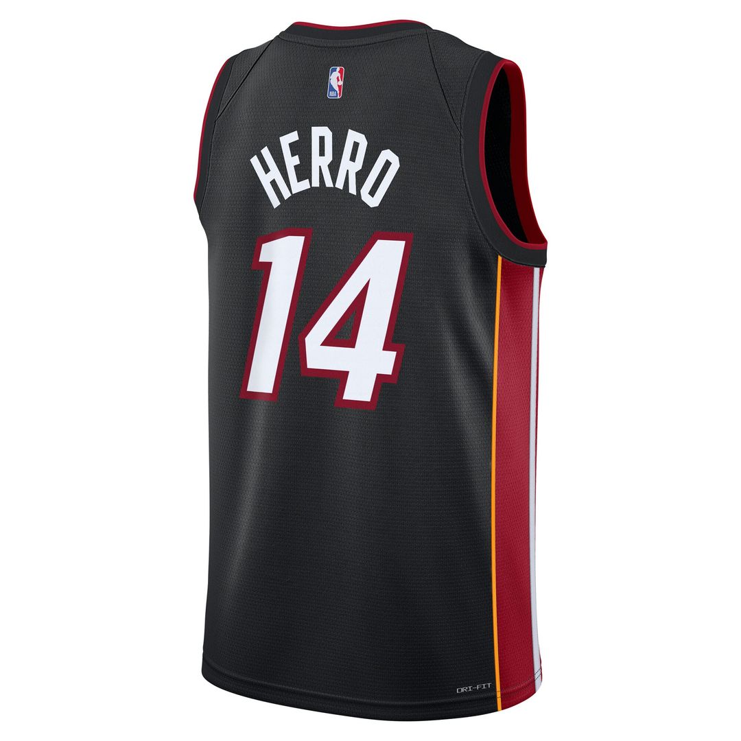 Miami Heat Tyler Herro Nike Youth Swingman Jersey - Icon Edition - Black