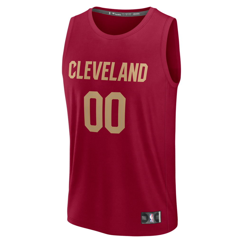 Cleveland Cavaliers Fanatics Youth Fast Break Custom Jersey - Icon Edition - Red